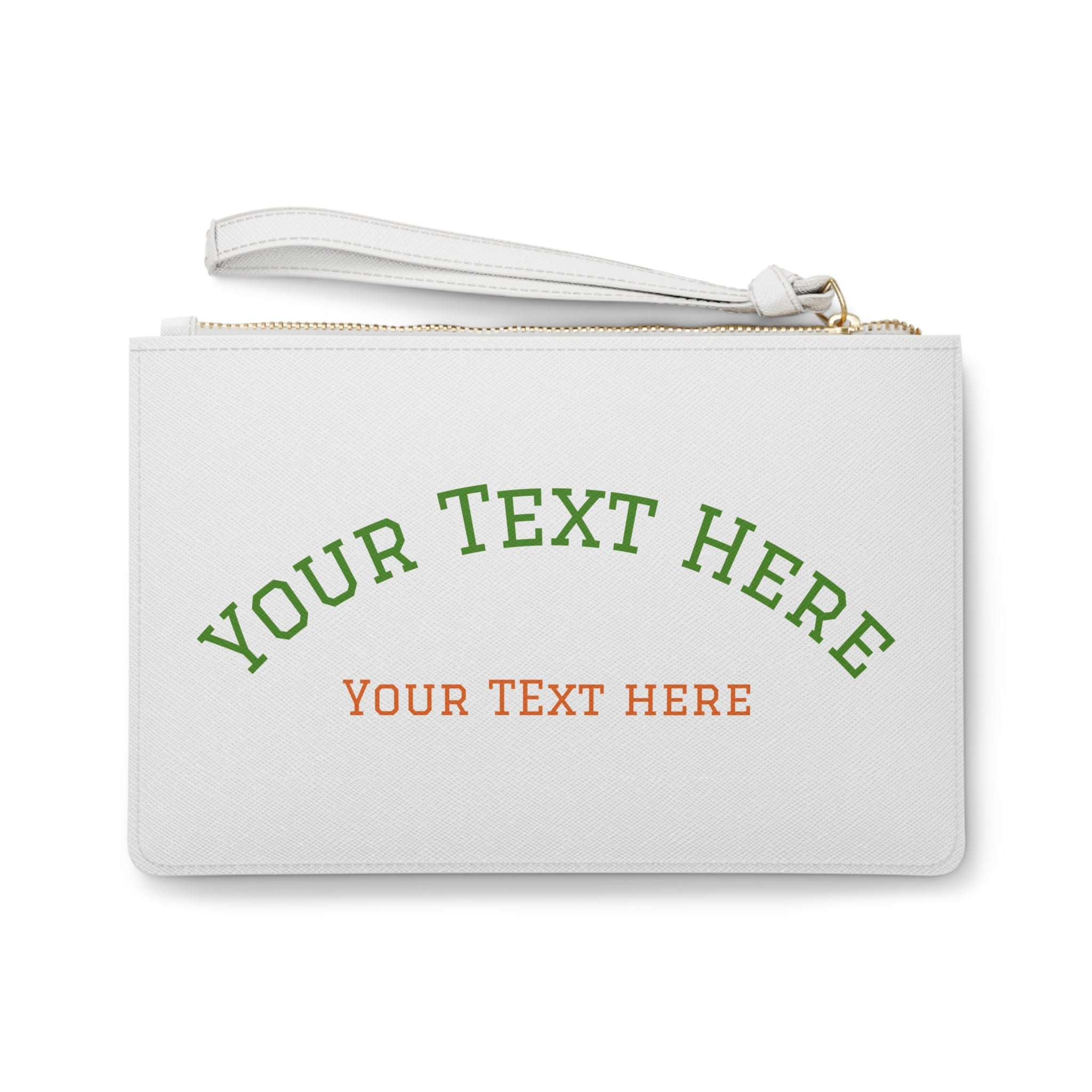 미래의 치과위생사를 위한 맞춤 클러치백 – 졸업선물 / 메이크업 파우치 / 귀여운 위생사 소품